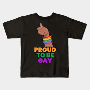 Proud To Be Gay Kids T-Shirt